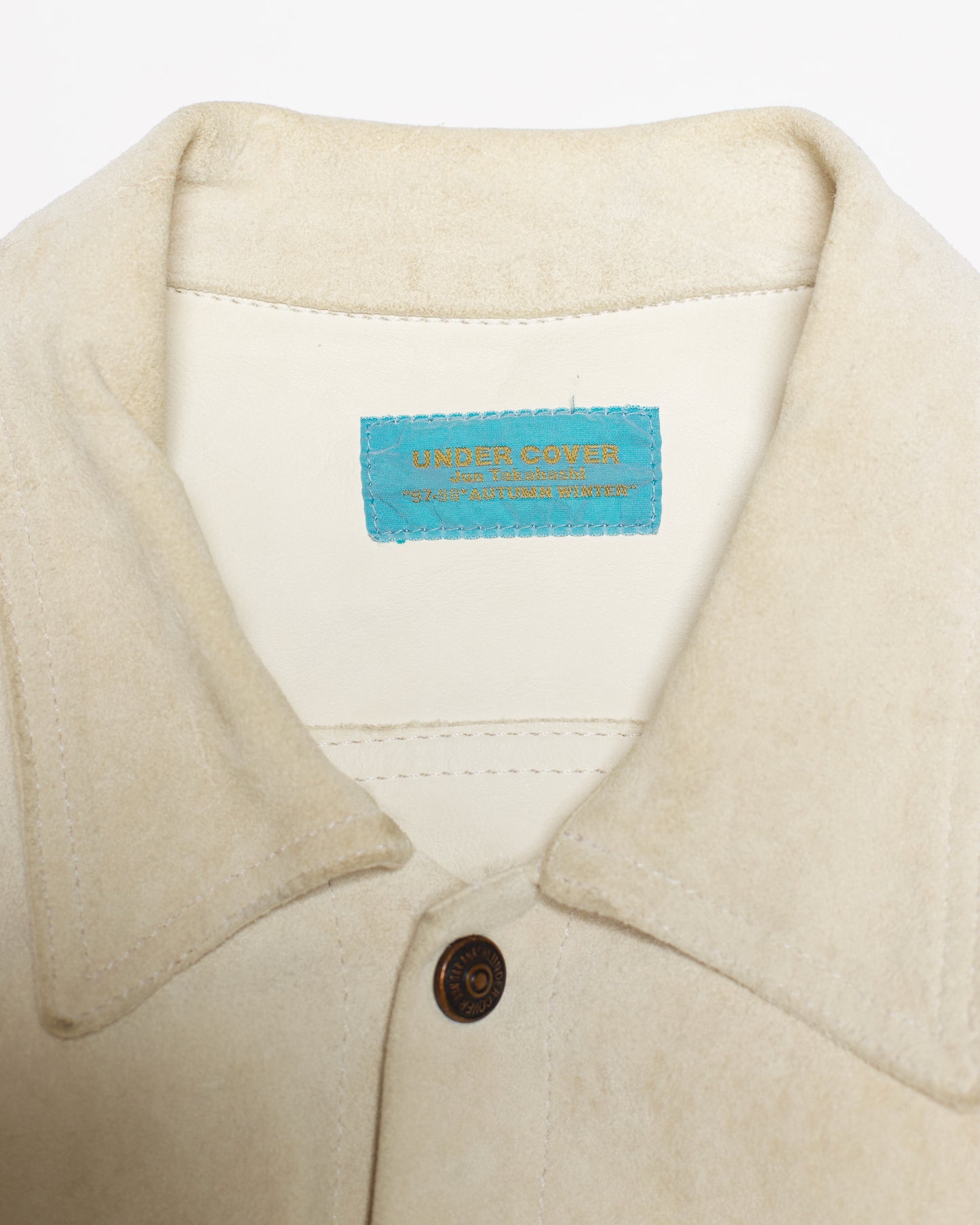 Undercover 1997/98 秋冬系列“叶子”麂皮夹克