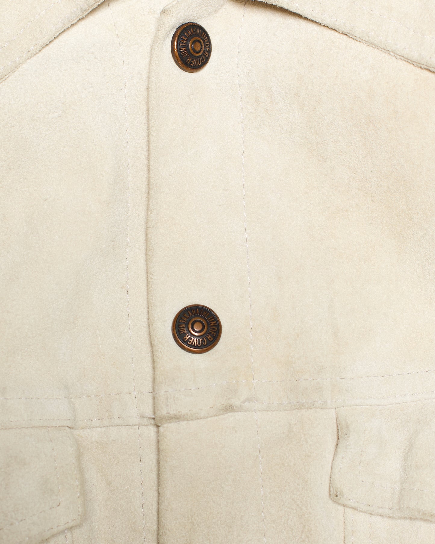 Undercover 1997/98 秋冬系列“叶子”麂皮夹克