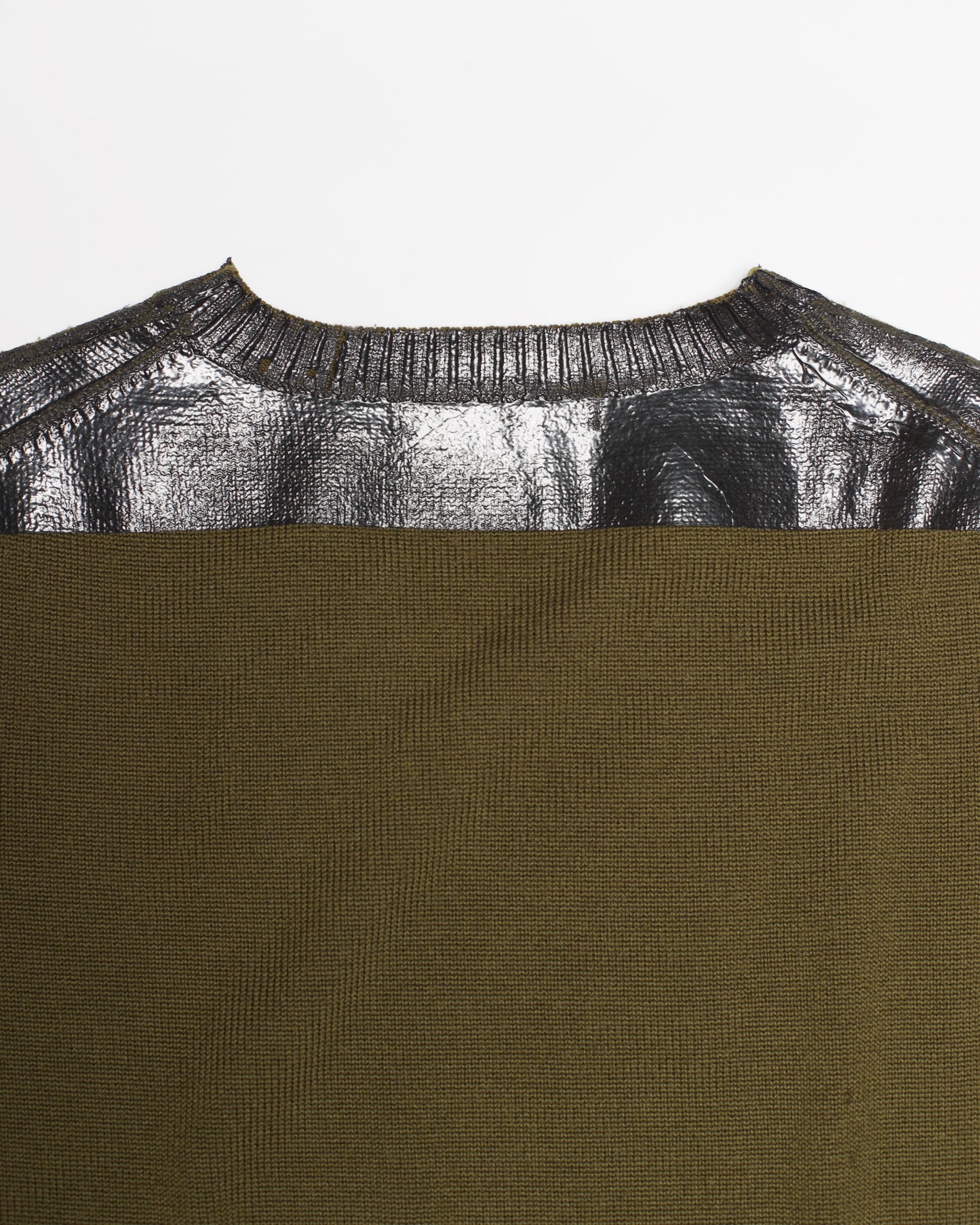 岛崎龙一郎彩绘V领毛衣