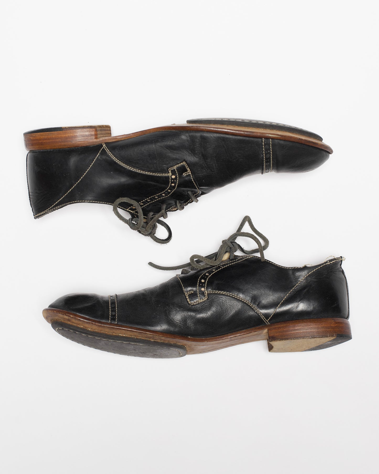 丸山恭司尖头牛津鞋