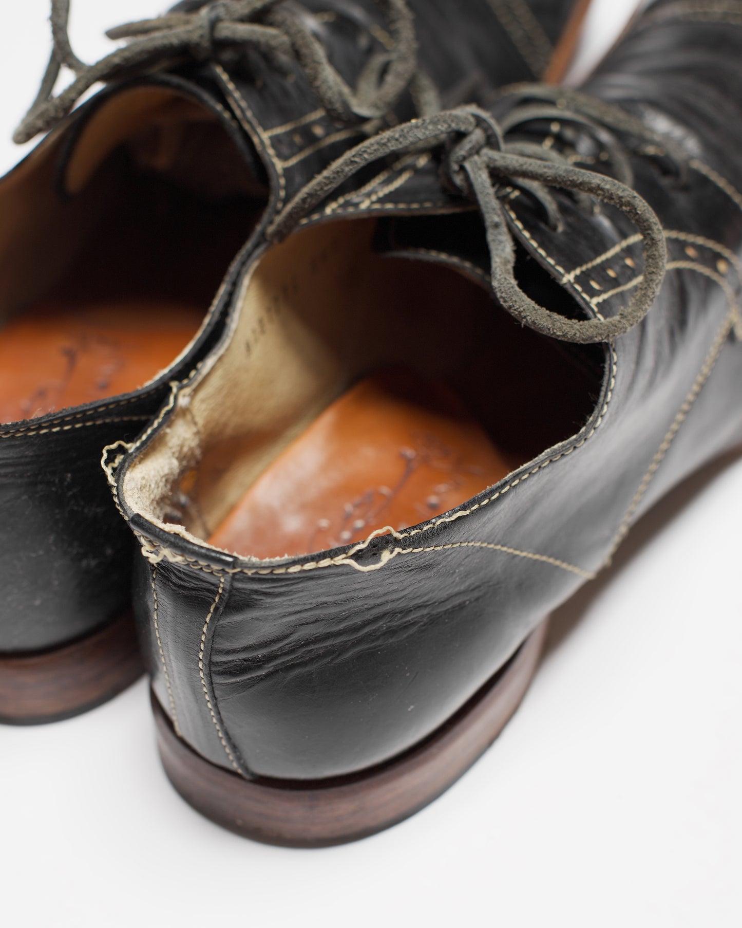 丸山恭司尖头牛津鞋