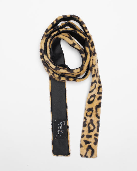 Number (N)ine Spring-Summer 2004 Leopard Print Tie