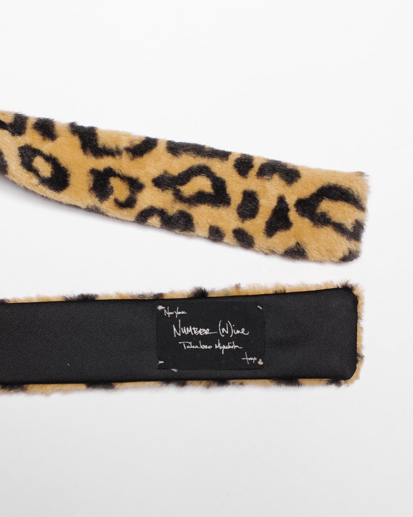 Number (N)ine 2004春夏豹纹领带
