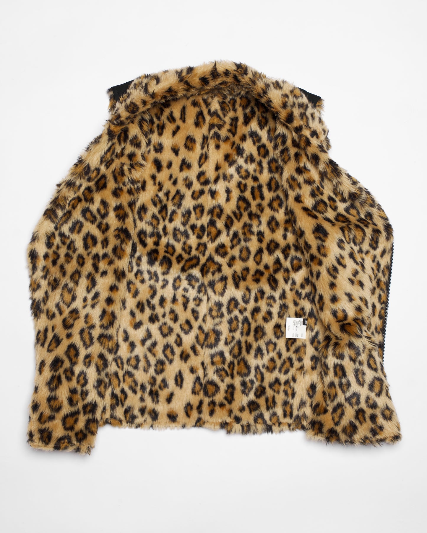 Pledge Leopard Print Boa Vest