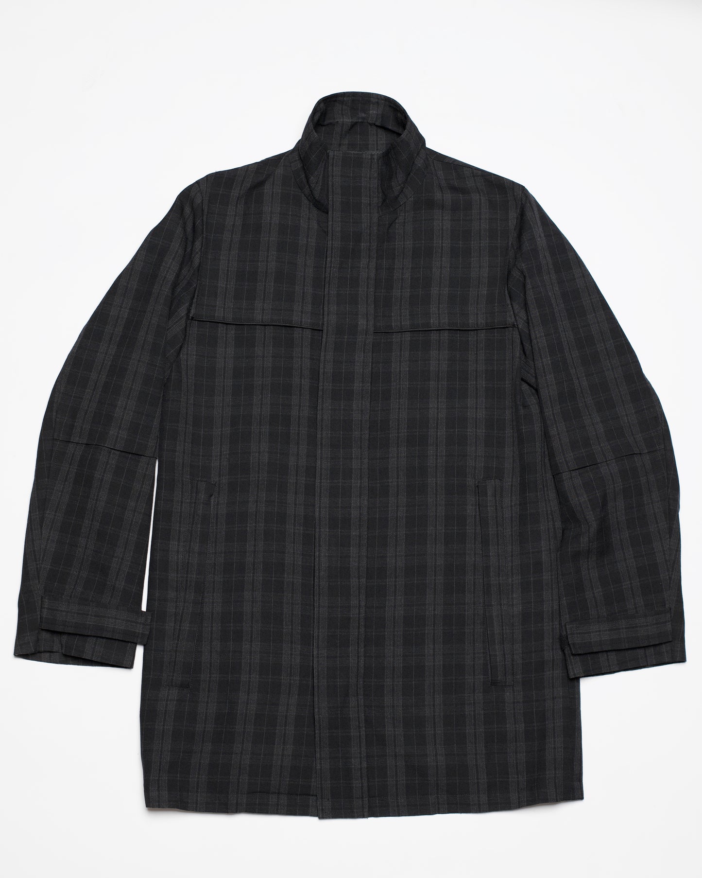 Ryuichiro Shimazaki Funnel Neck Mac Jacket