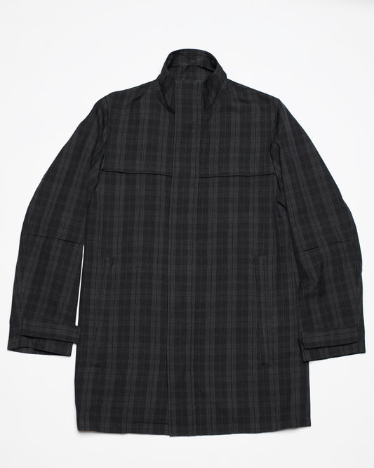 Ryuichiro Shimazaki Funnel Neck Mac Jacket