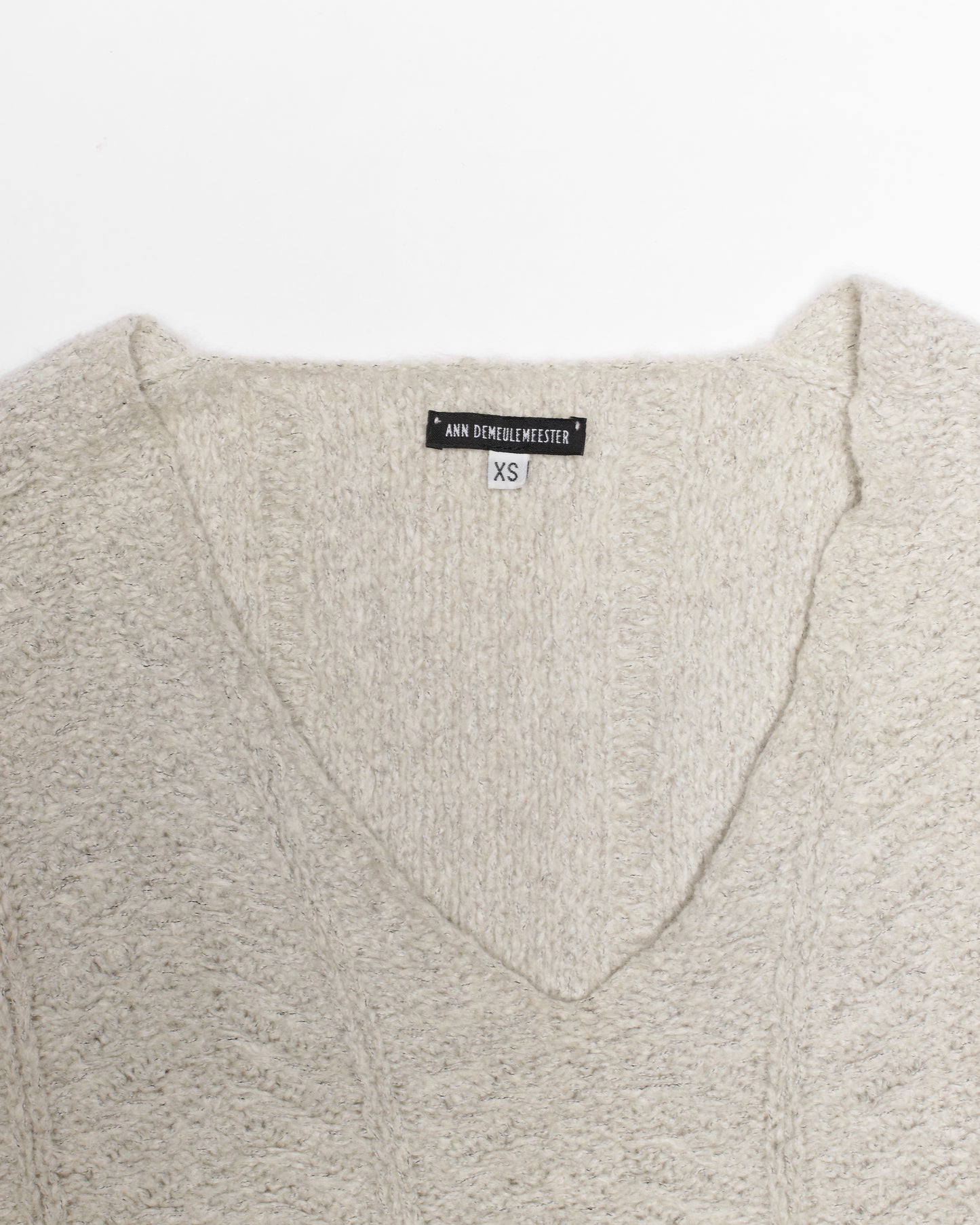 Ann Demeulemeester Autumn-Winter 2006/07 Mohair V-Neck Knit