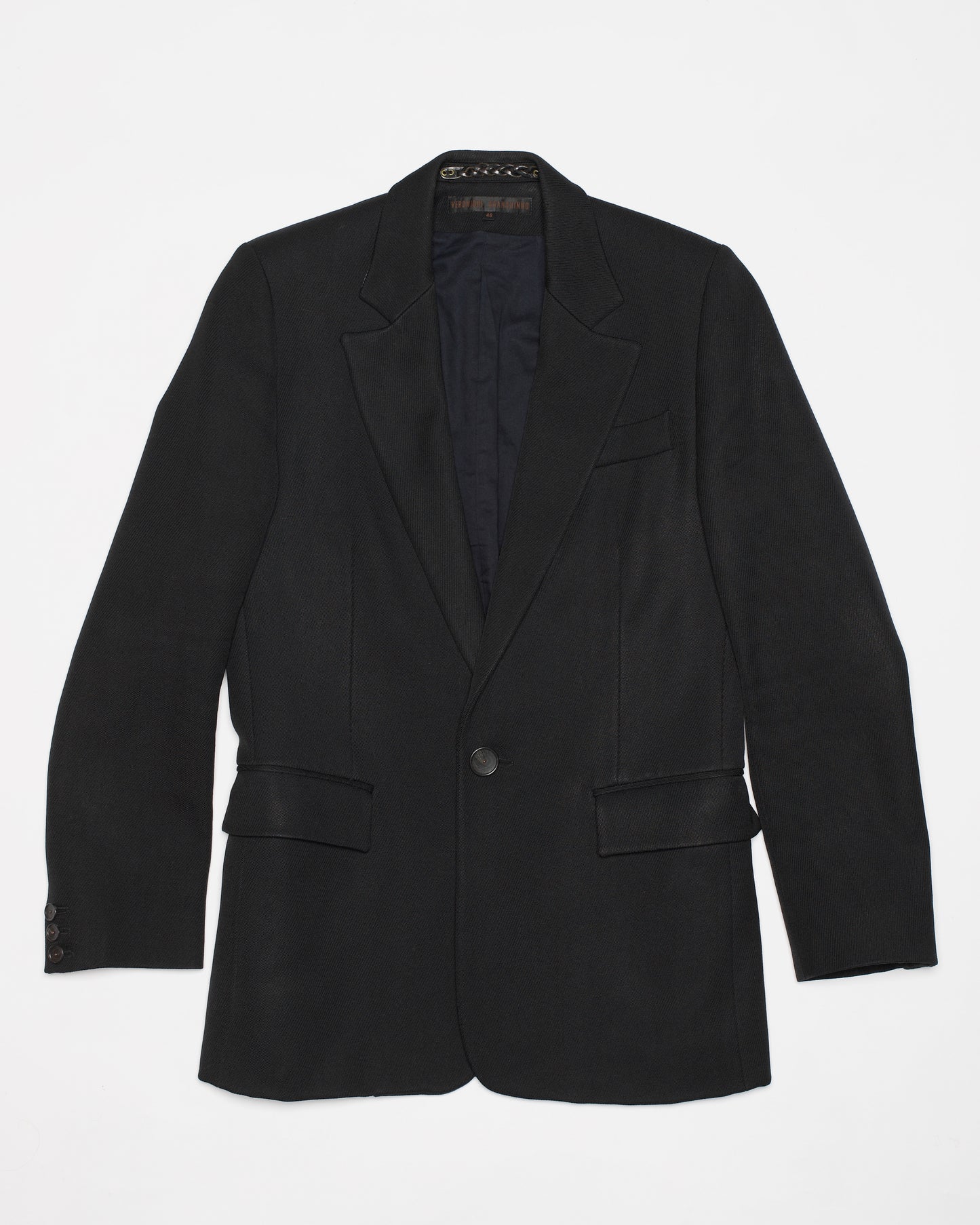 Veronique Branquinho Wool 1-Button Blazer