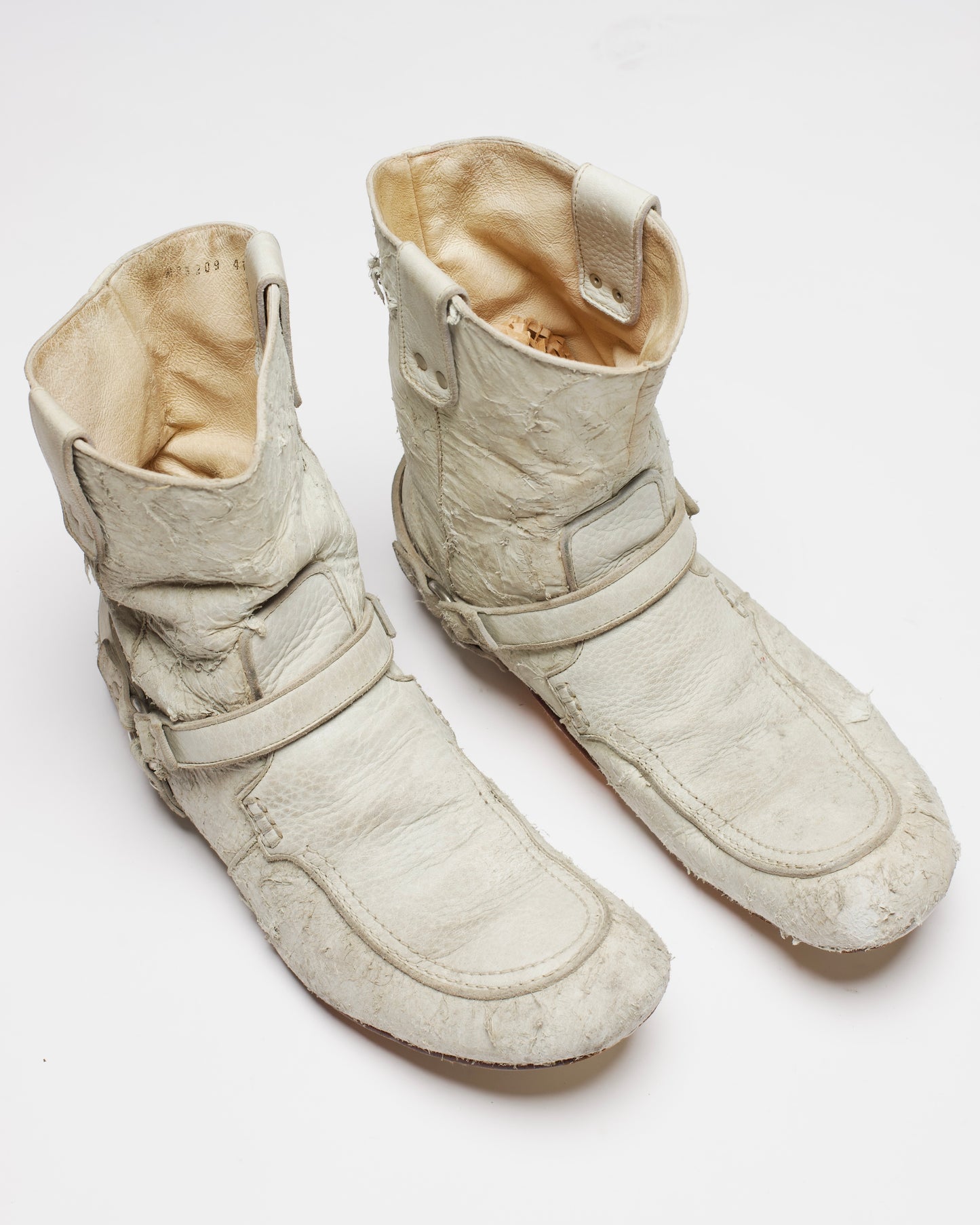 Kyoji Maruyama Leather Harness Boots