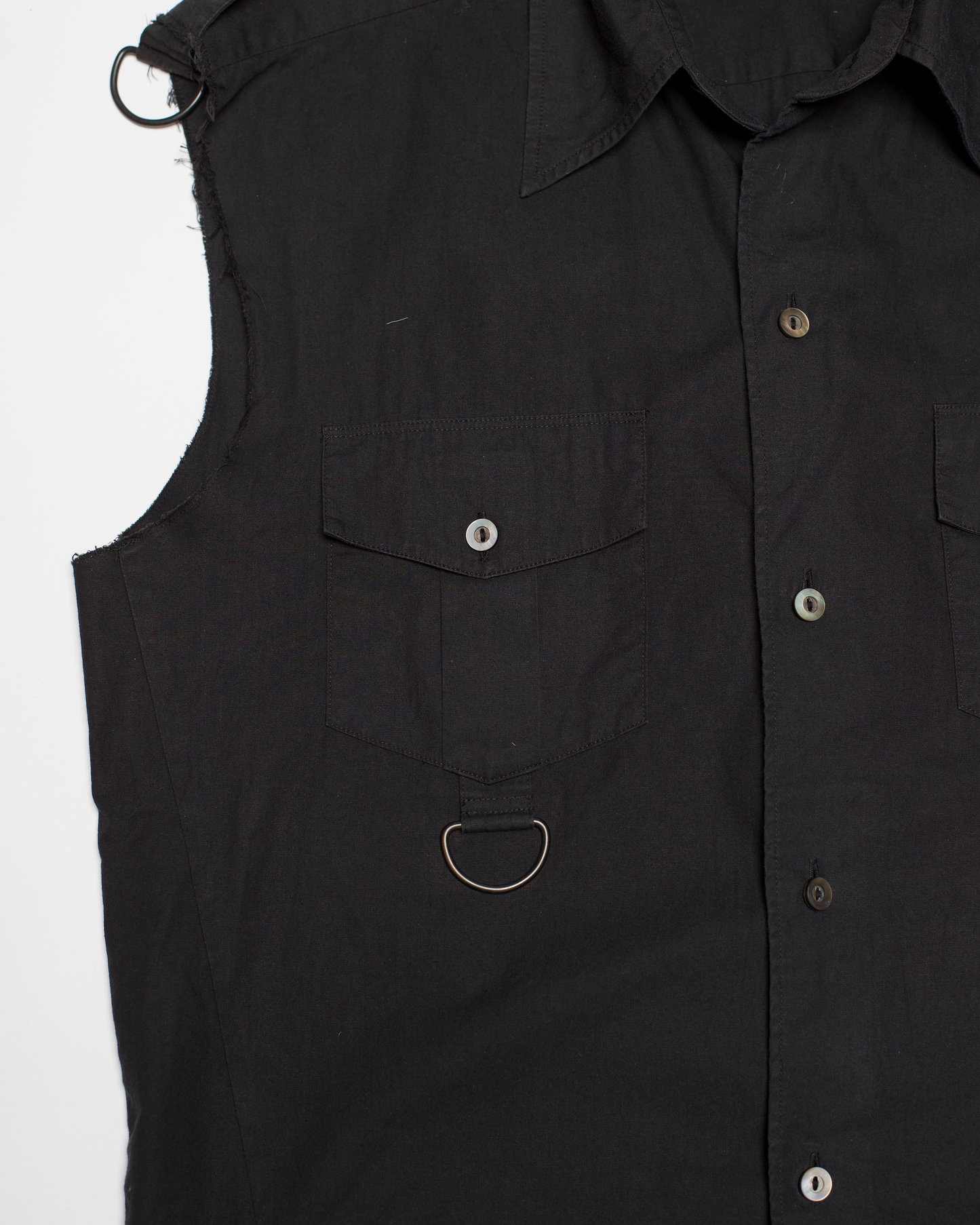 Number (N)ine Spring-Summer 2004 Sleeveless Military Shirt