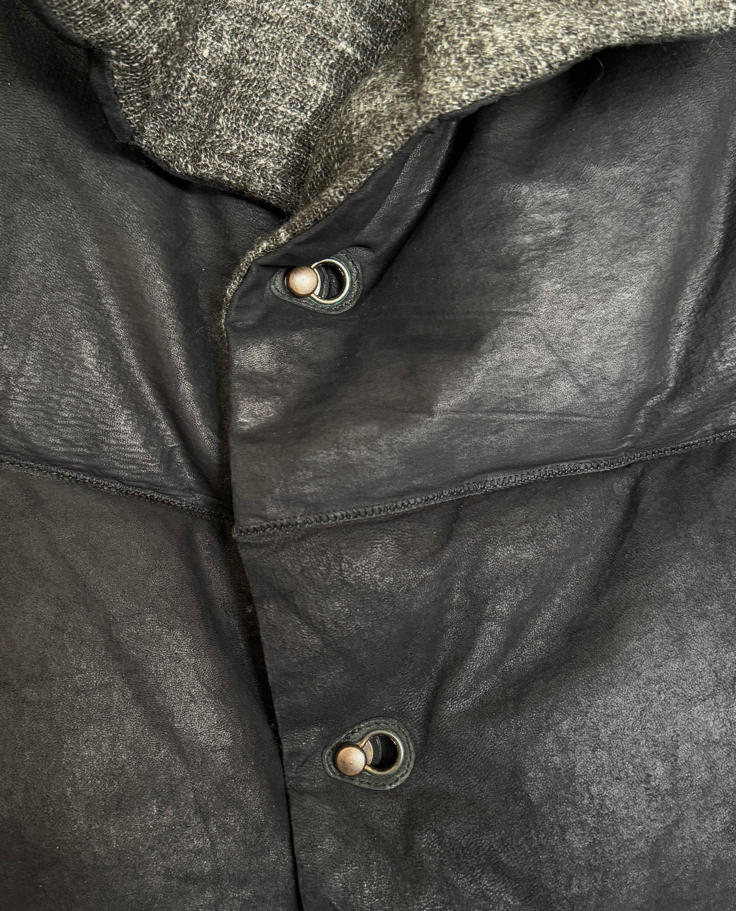 Isaac Sellam Lambskin Down Jacket