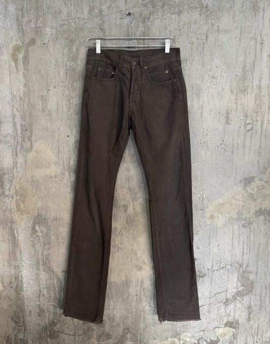 Rick Owens DRKSHDW Olmar and Mirta FW 07 Dust Denim