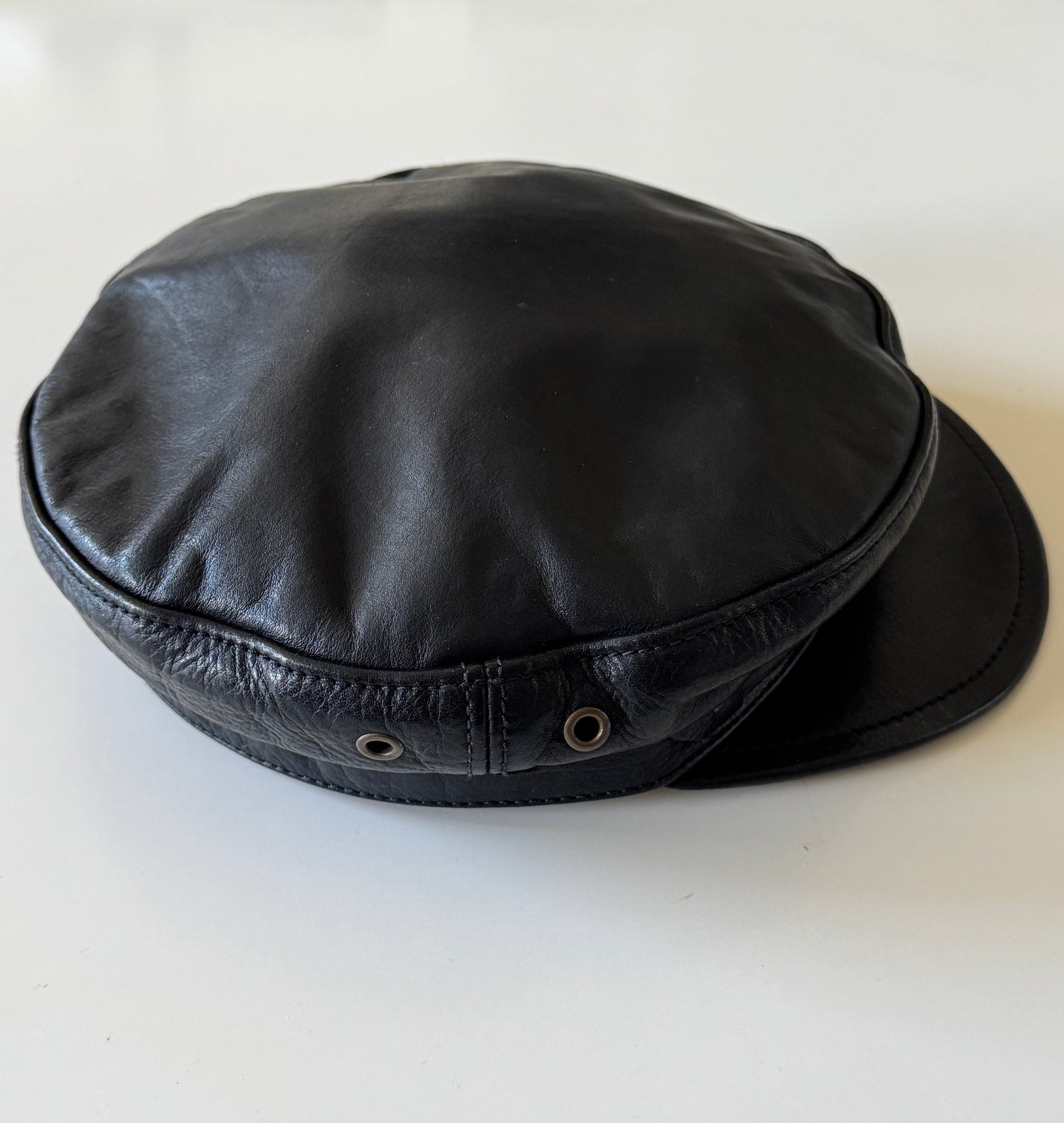 DSquared2 Leather Officer Hat