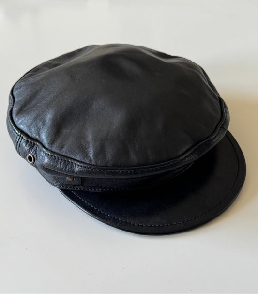 DSquared2 Leather Officer Hat