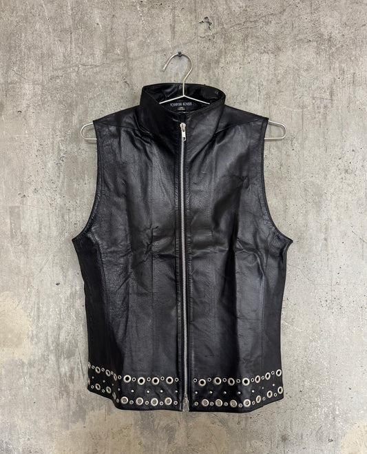 Yoshiyuki Konishi Leather Vest