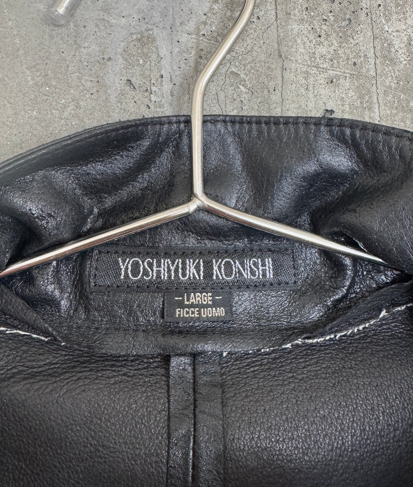 Yoshiyuki Konishi Leather Vest