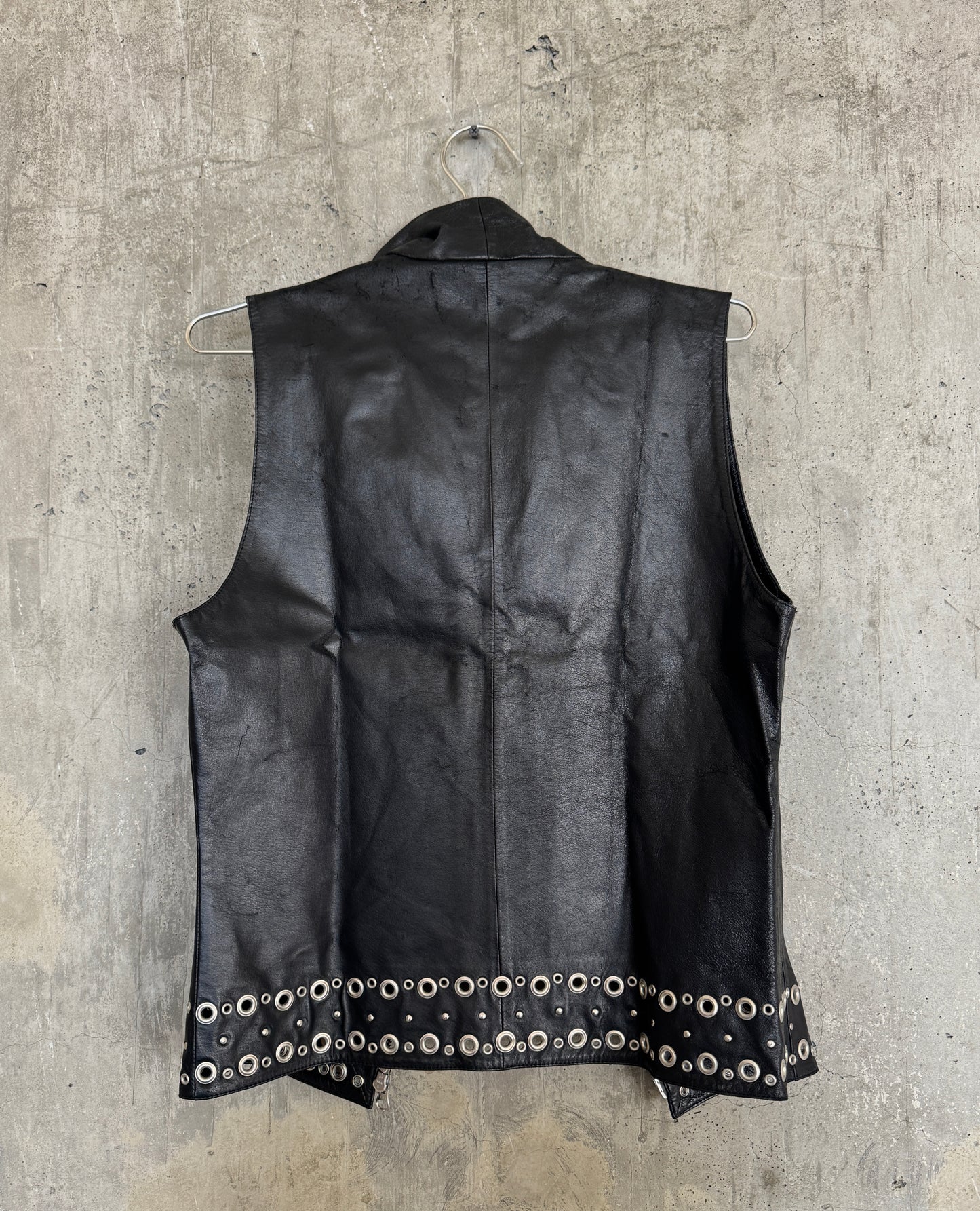 Yoshiyuki Konishi Leather Vest