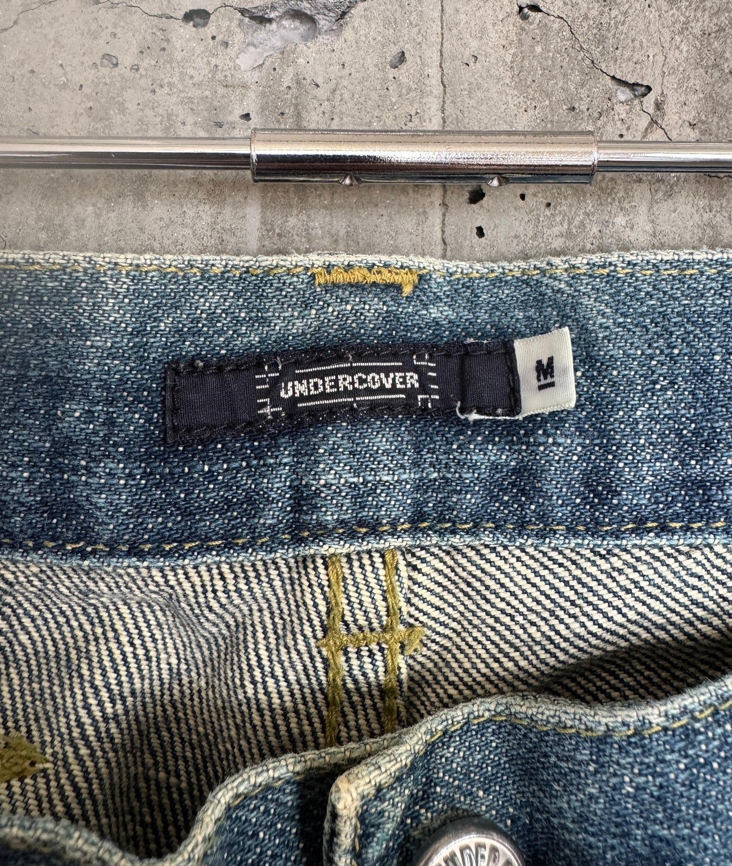 Undercover AW 2001 D.A.V.F. Denim