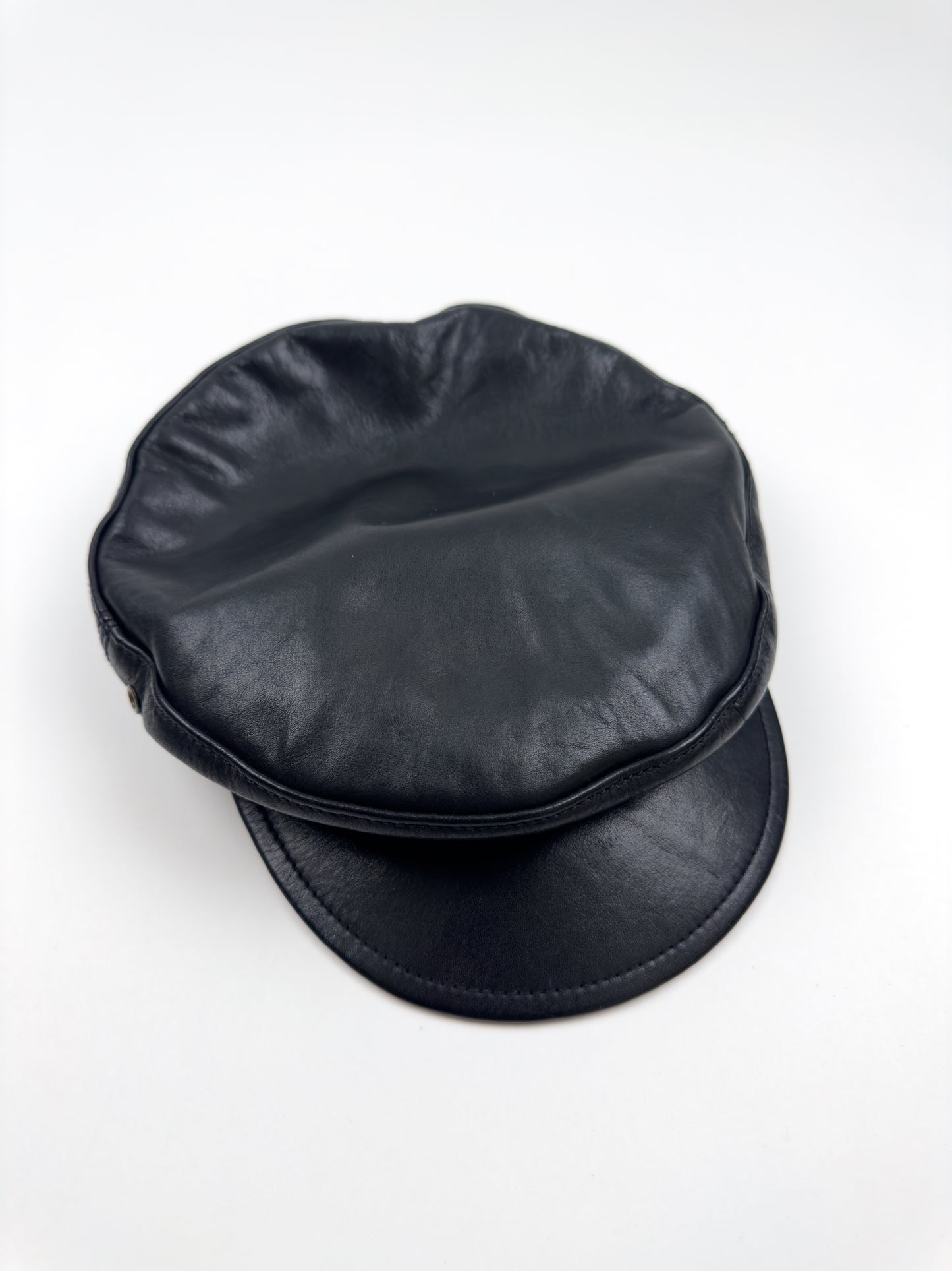 DSquared2 Leather Officer Hat