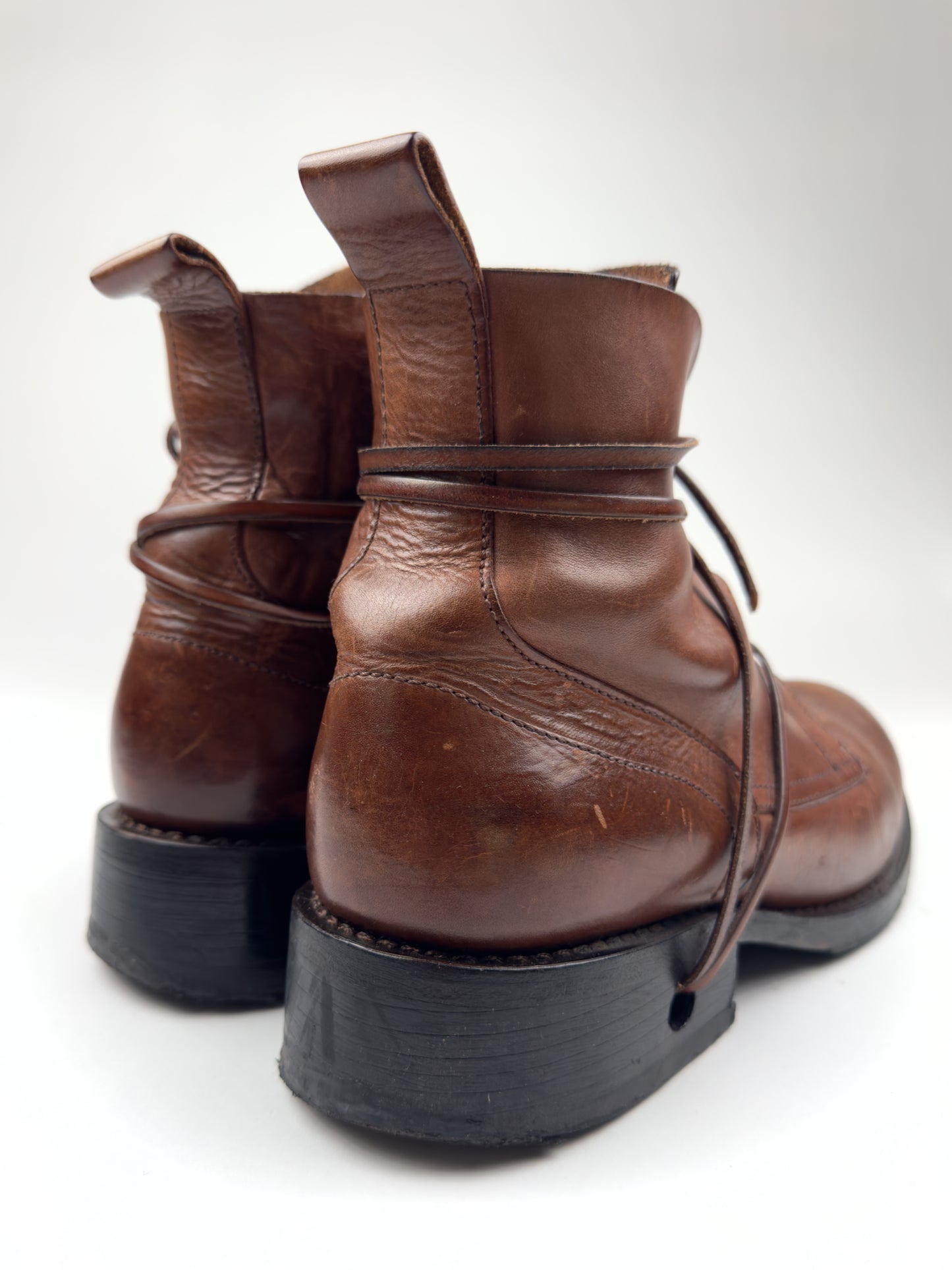 Dirk Bikkembergs Cross-Lace Boots
