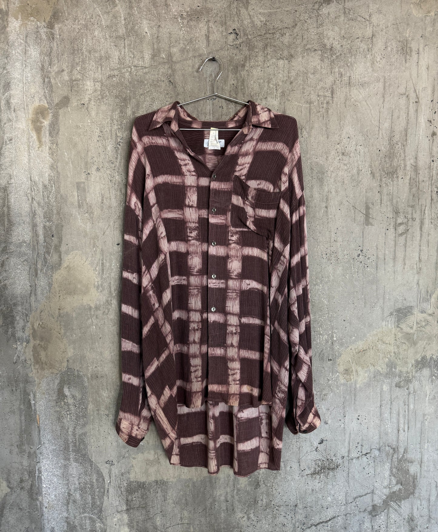 Yohji Yamamoto Pour Homme Shibori Dyed Longsleeve