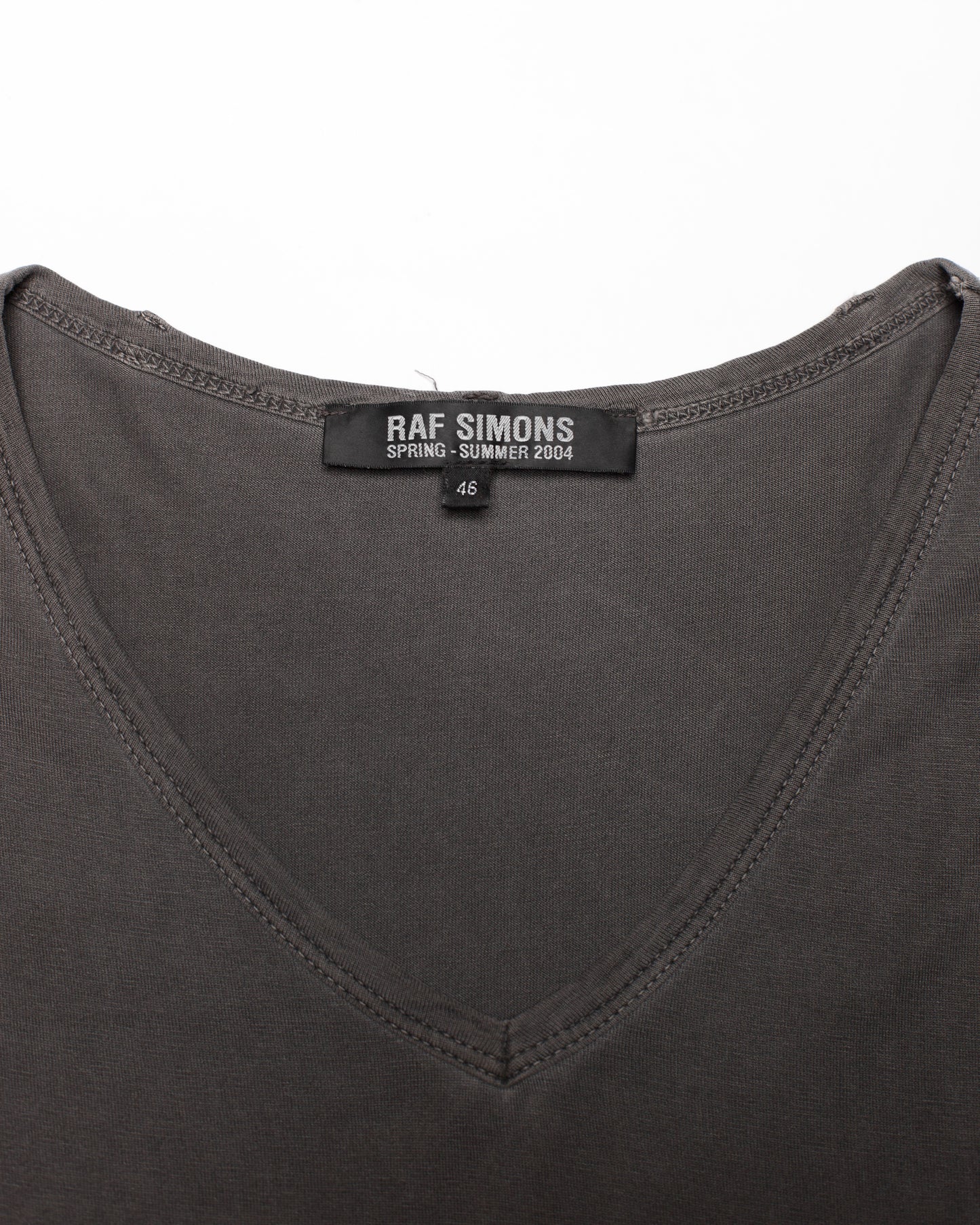 Raf Simons Spring-Summer 2004 V Neck Tank