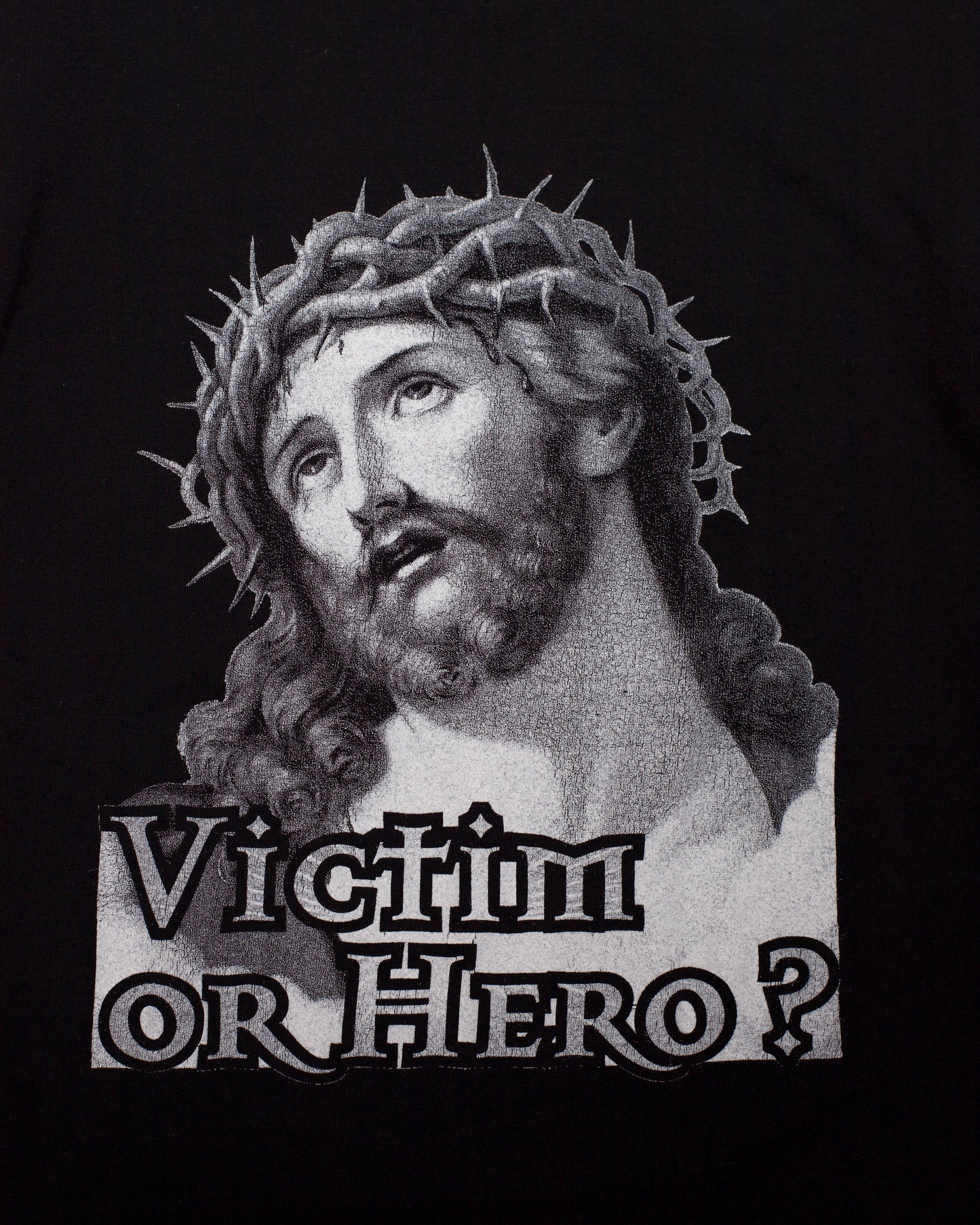 Lieve Van Gorp Autumn-Winter 1998/99 'Victim or Hero' V-Neck Shirt