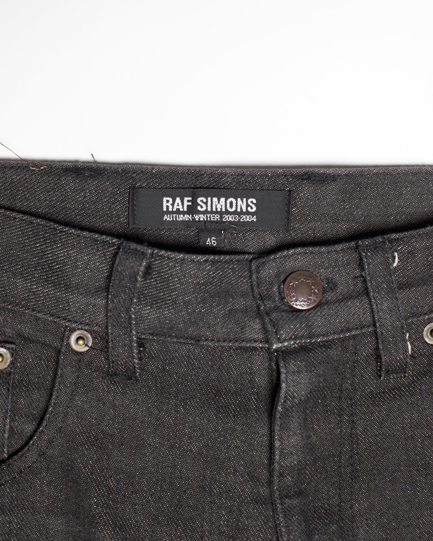 Raf Simons Autumn-Winer 2003/04 'Closer' Denim