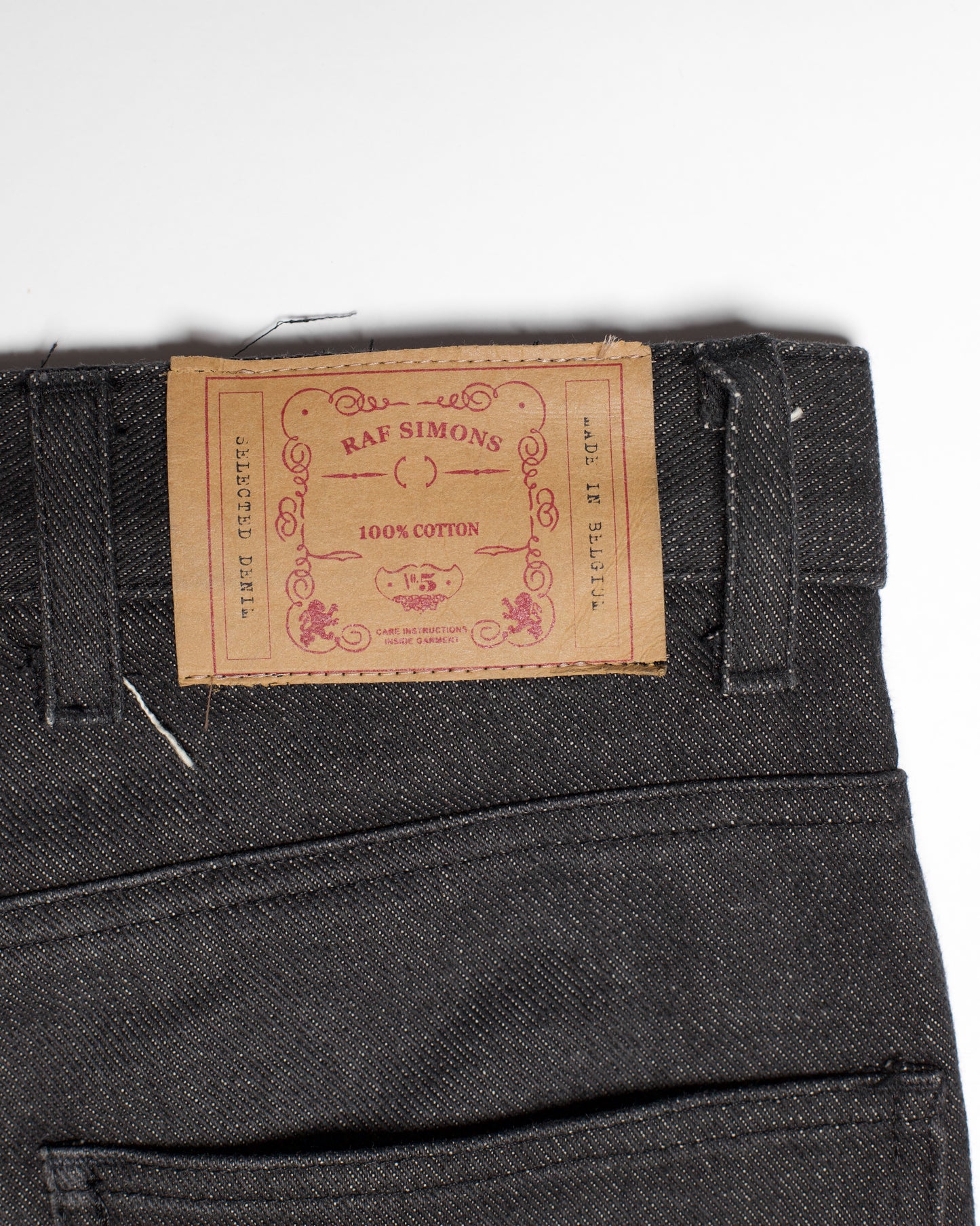 Raf Simons Autumn-Winer 2003/04 'Closer' Denim