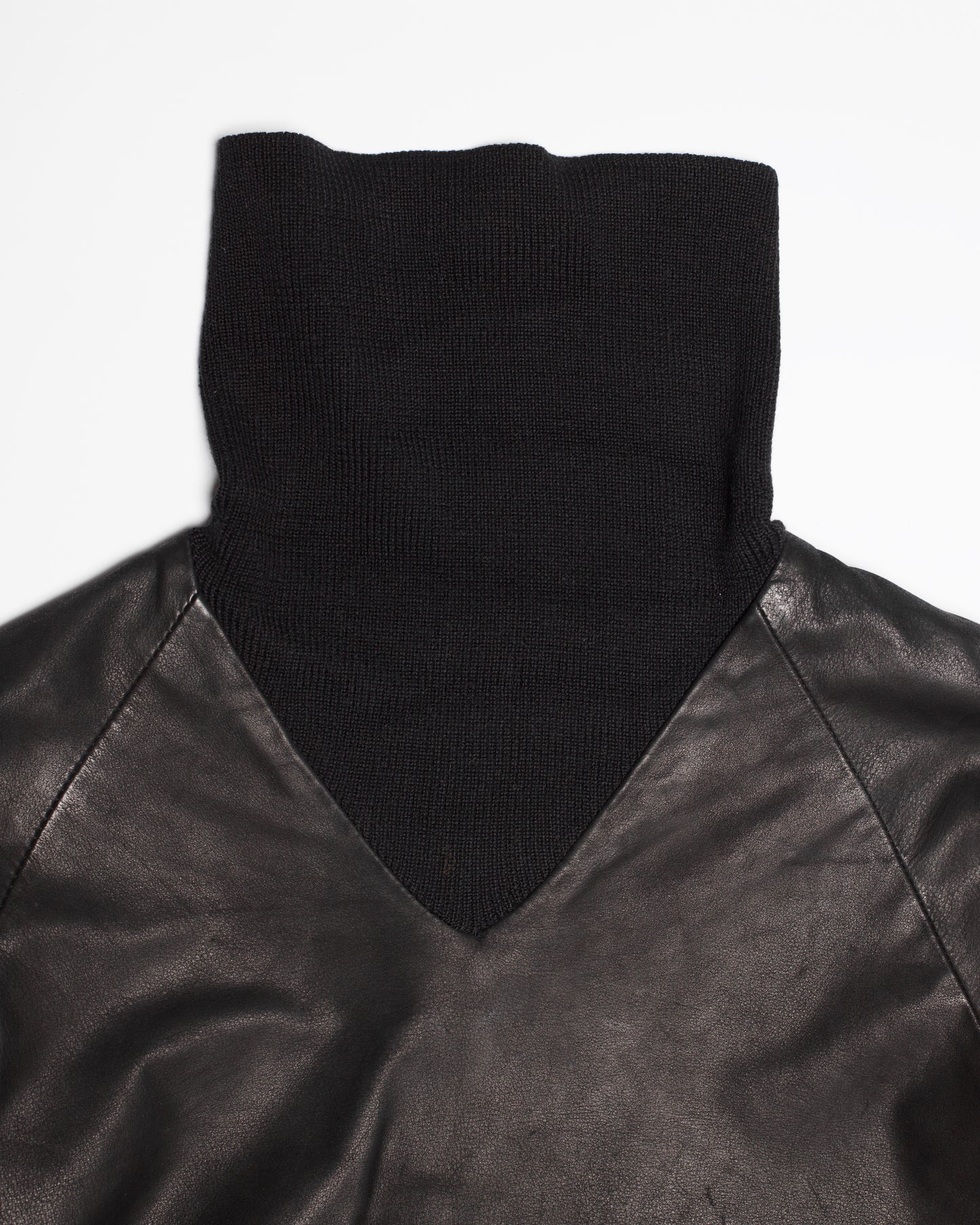 Ruffo Research Autumn-Winter 1999/00 Leather Turtleneck