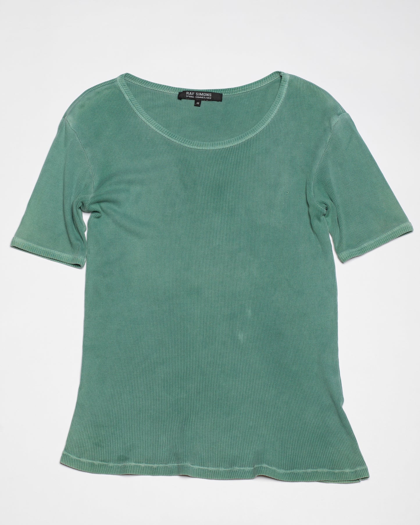 Raf Simons Spring-Summer 2004 Ribbed Top