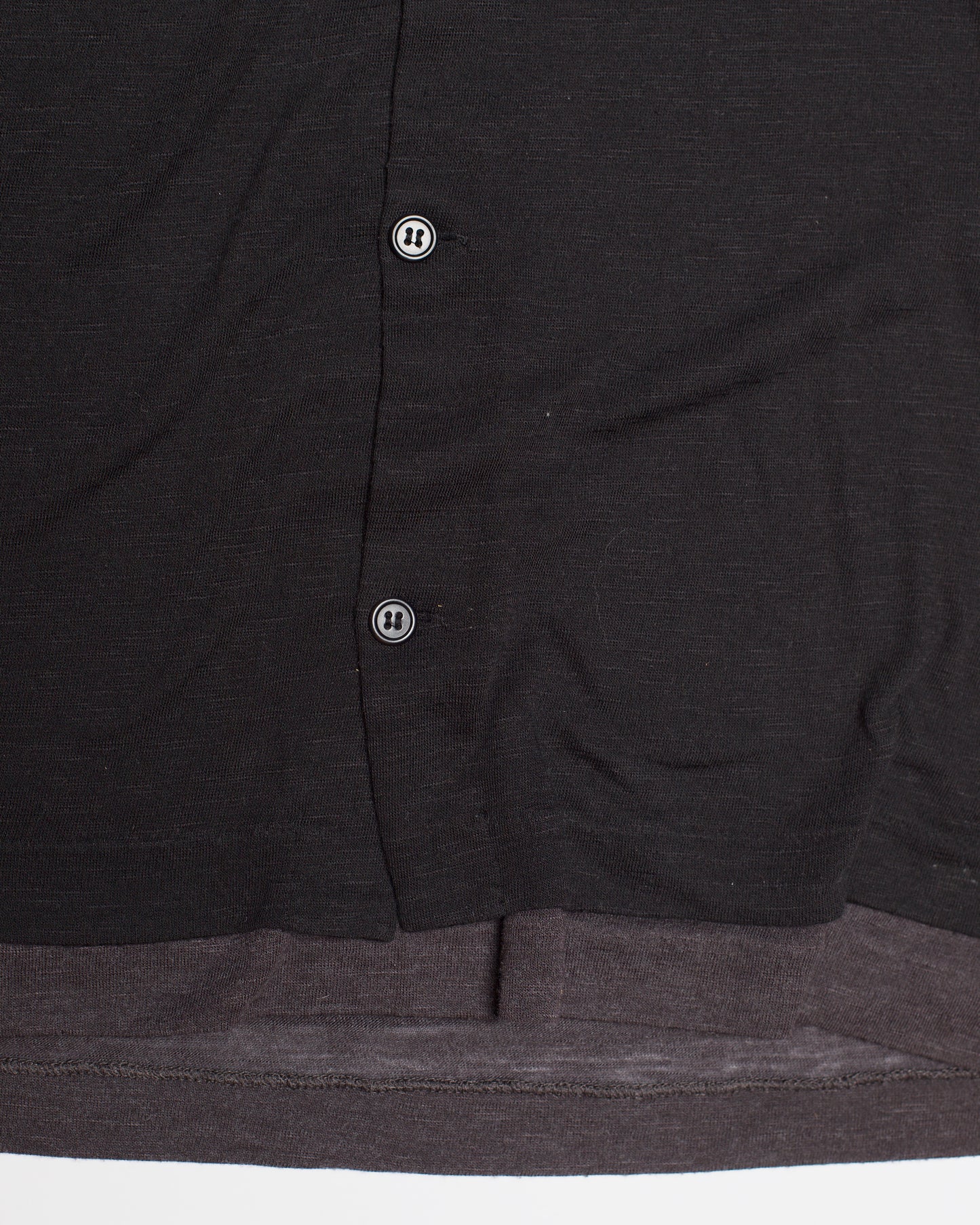 Yohji Yamamoto Pour Homme Double Layer Short Sleeve Knit