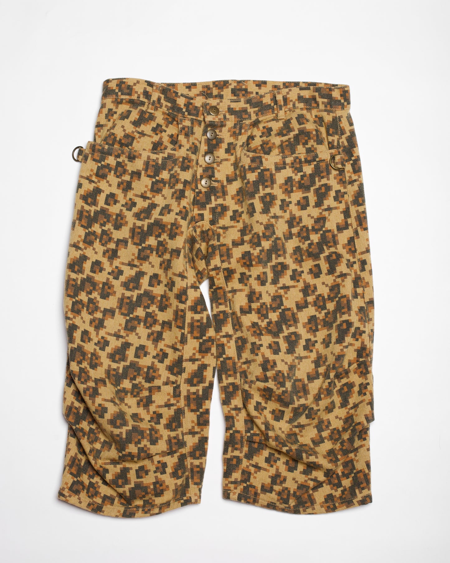 beauty:beast 3/4 Length Digi Camo Shorts