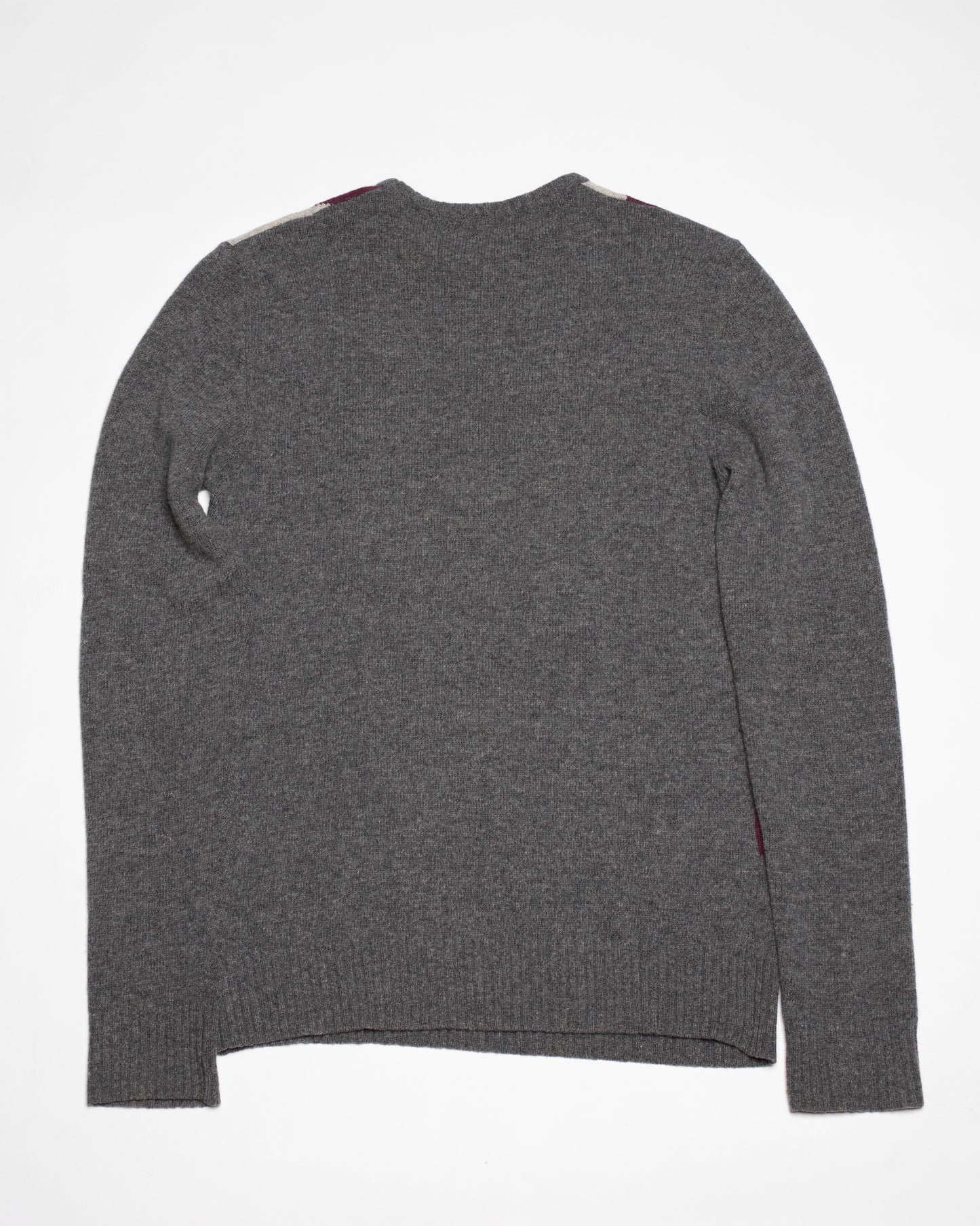 Raf Simons Spring-Summer 2000 Argyle Sweater