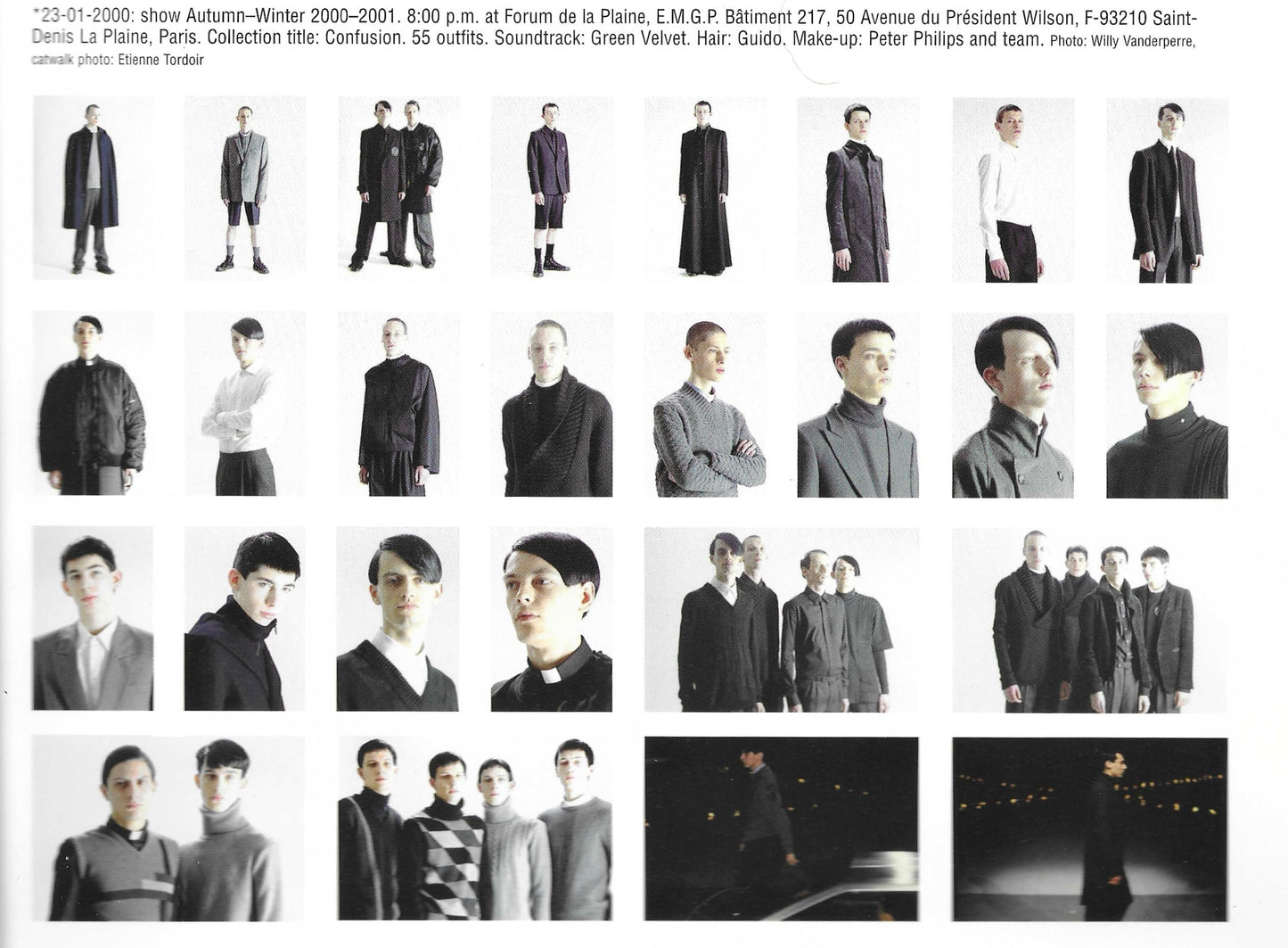 Raf Simons Autumn-Winter 1999/00 'Disorder - Incubation - Isolation' Wool Trench Coat