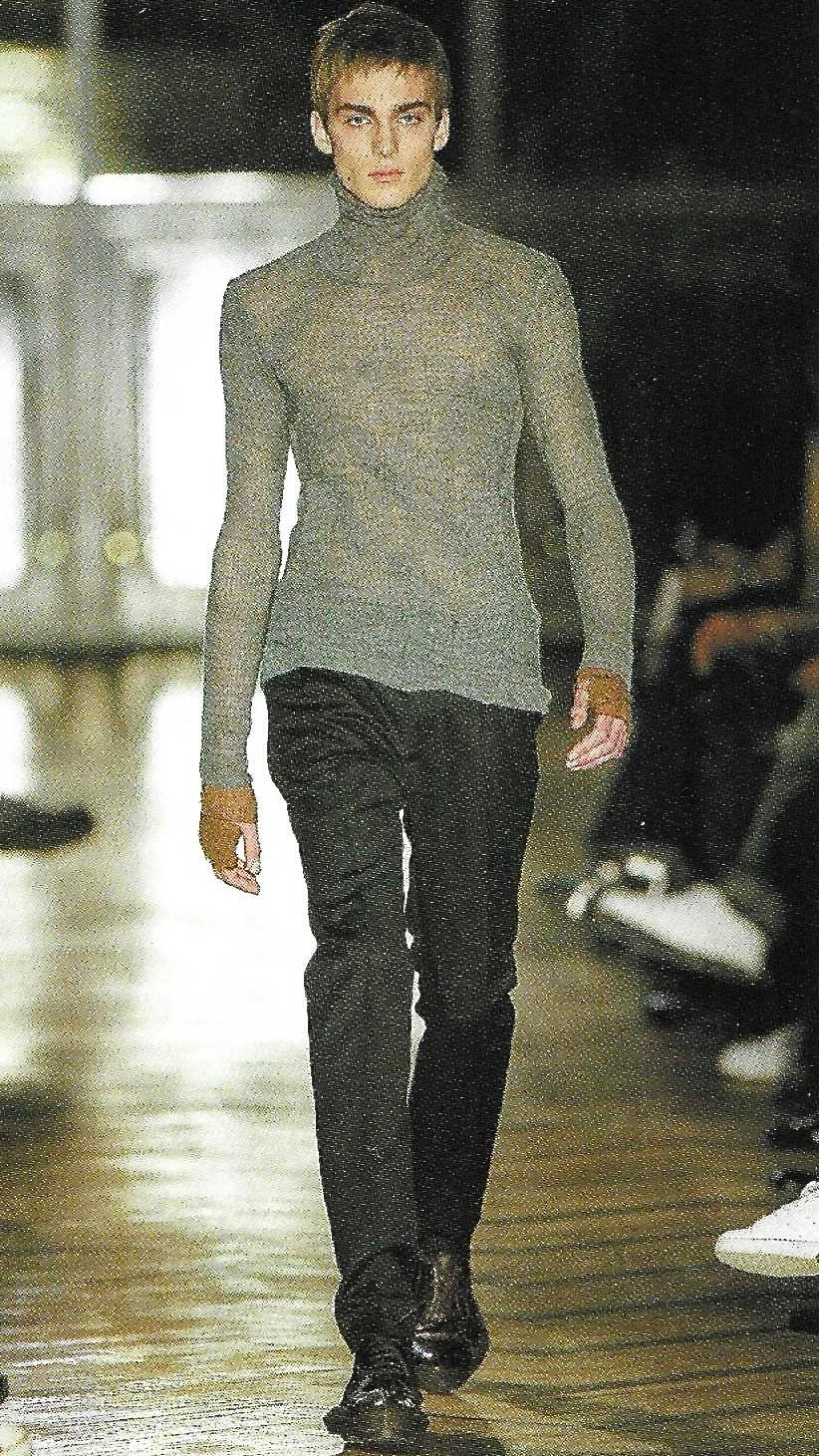Raf Simons Autumn-Winter 2008/09 Crumpled Geometric Sweater